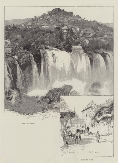 Szkice Bośni autorstwa Georges Bertin Scott